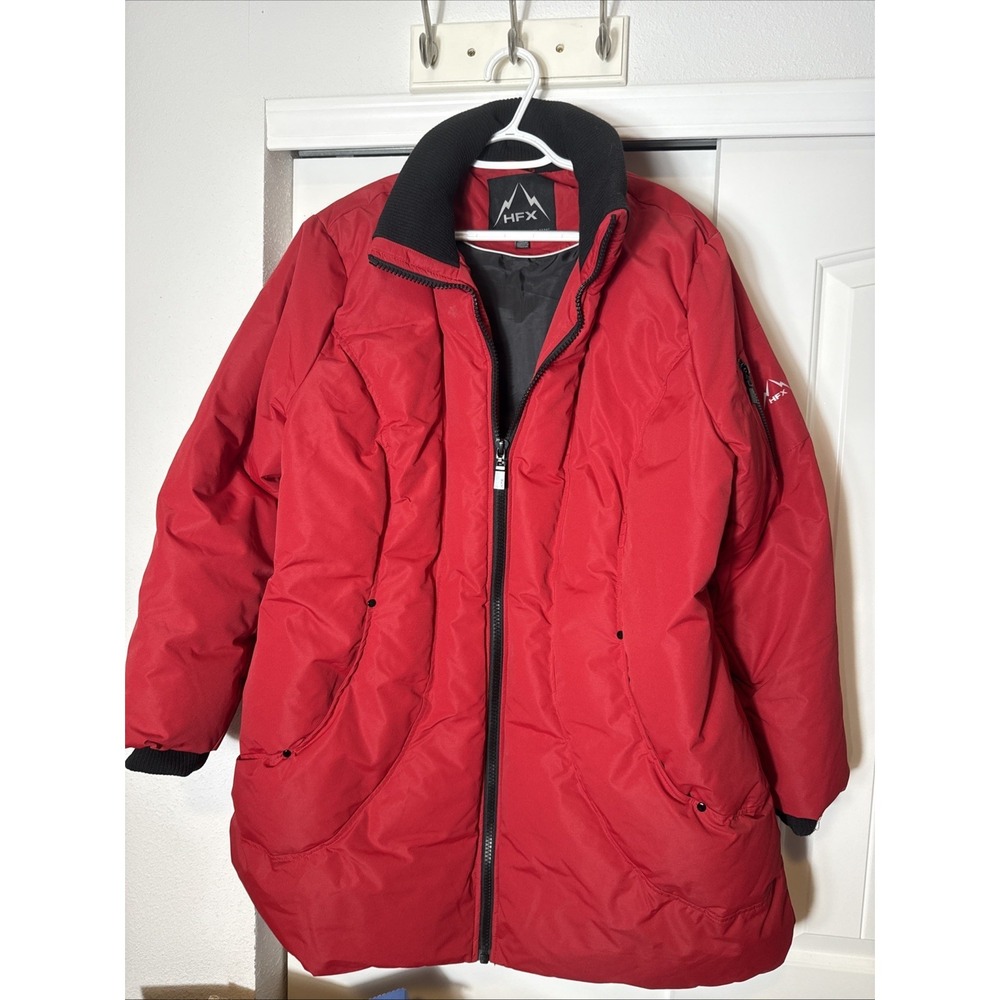 HFX Women's Coat XL Heavy Jacket Red‎ Excellent Condition Winter Cold Weather